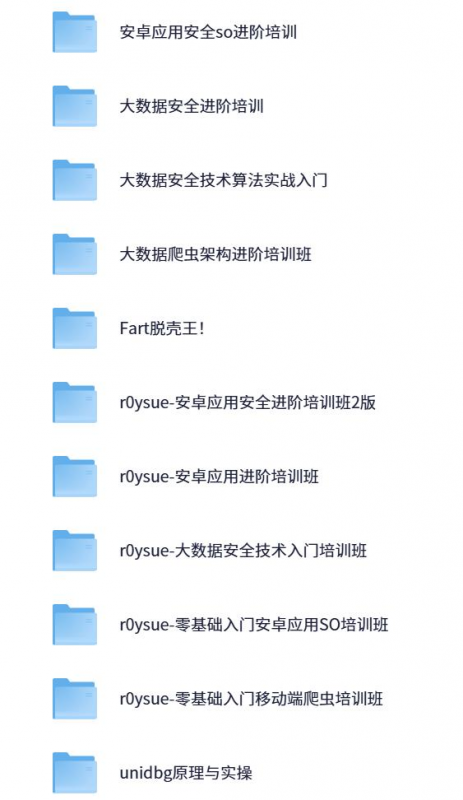 r0ysue(肉丝)安卓逆向全系列课程153G-龙龙资源网