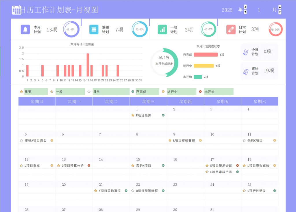 图片[3]-表格之自动化代办事项模板（精品）