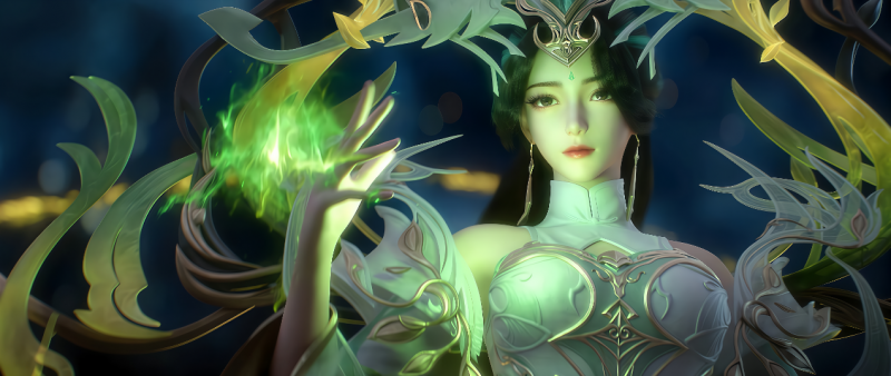 【素材】国漫高清美女素材图片，你的国漫女老婆 ，动漫剪辑素材-龙龙资源网