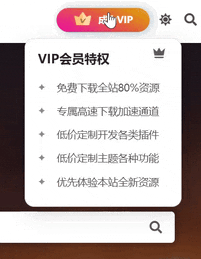 Ri主题 – 顶部导航栏添加成为VIP按钮（第二款）-龙龙资源・资源分享・龙龙资源网・龙龙网络・技术网博客