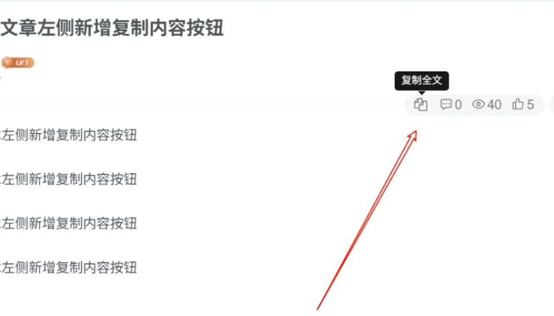 子比主题 – 文章页信息展示栏目新增复制内容按钮-龙龙资源网・免费PHP网站源码模板,插件软件资源分享平台！