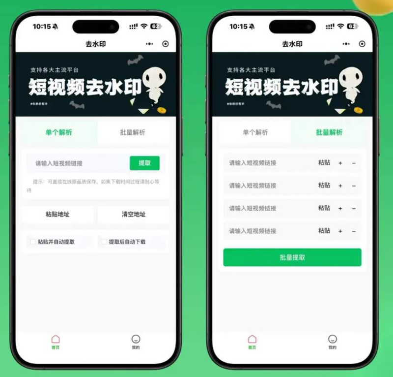 2026最新去水印小程序源码 v1.6.5 带流量主-龙龙资源网・免费PHP网站源码模板,插件软件资源分享平台！