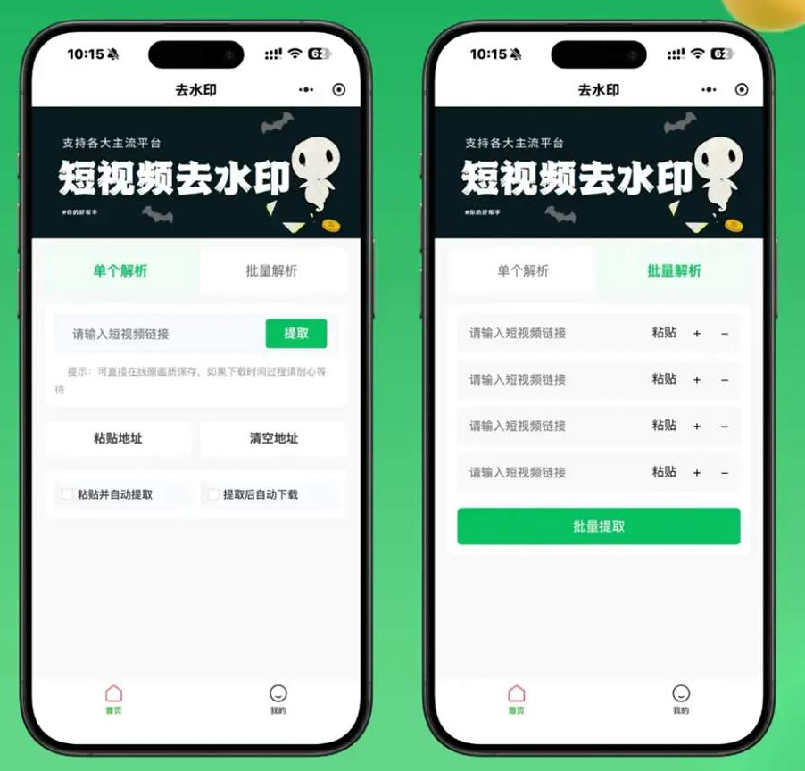 图片[1]-2026最新去水印小程序源码 v1.6.5 带流量主-龙龙资源网・免费PHP网站源码模板,插件软件资源分享平台！